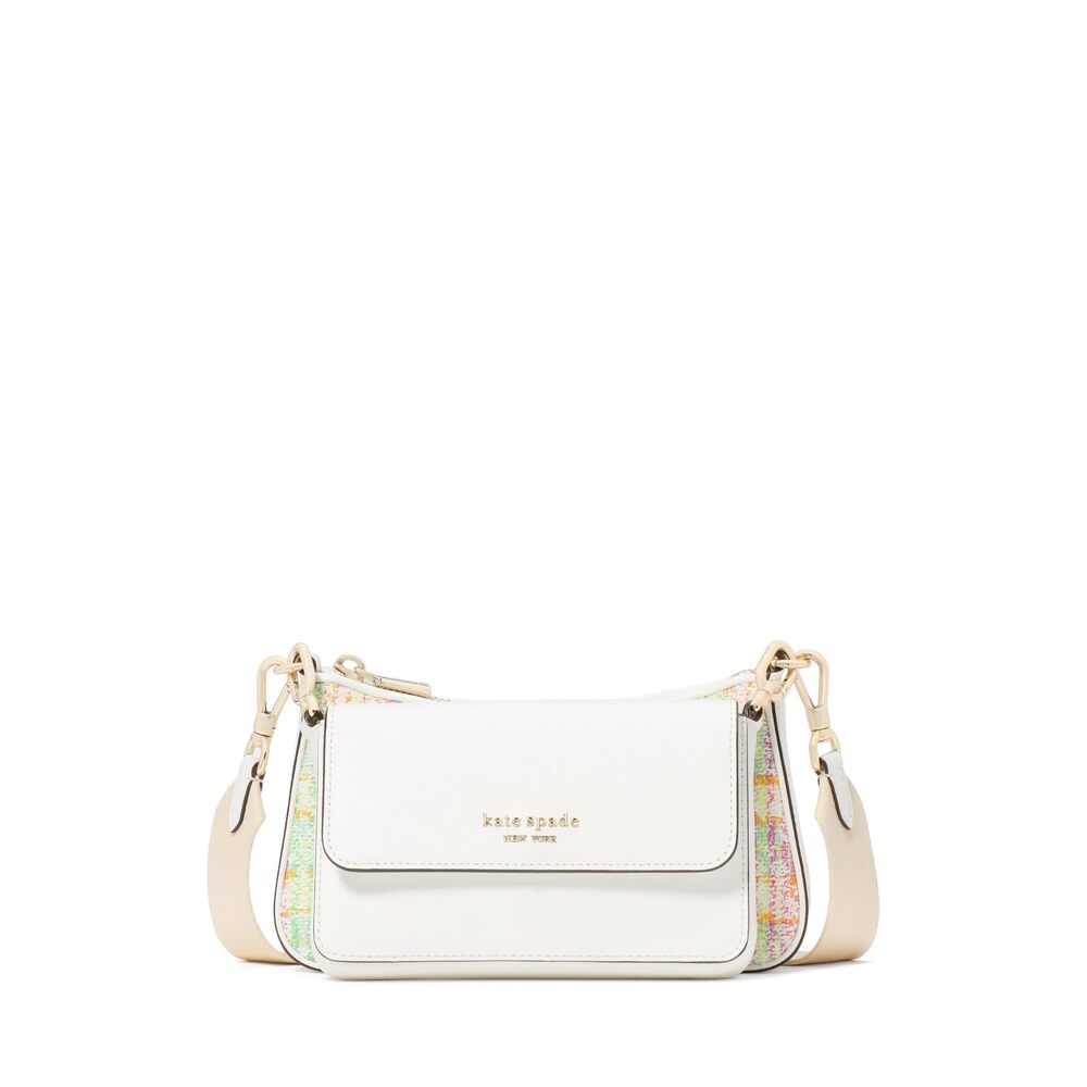 4849 Double Up Tweed Crossbody
